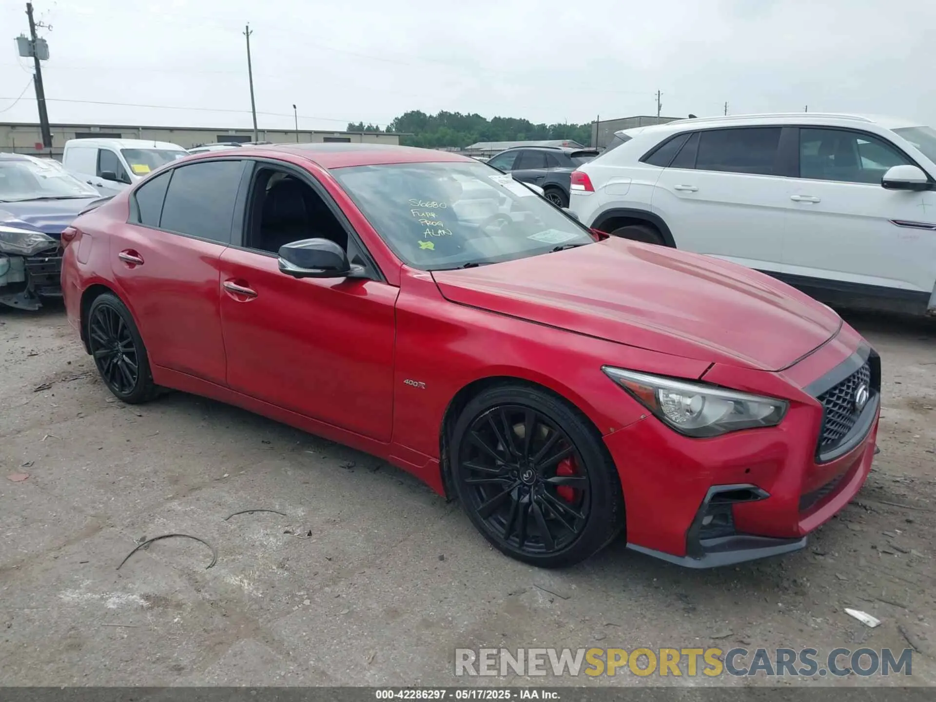 1 fotografías del automóvil dañado JN1FV7AR0KM800068 INFINITI Q50 2019