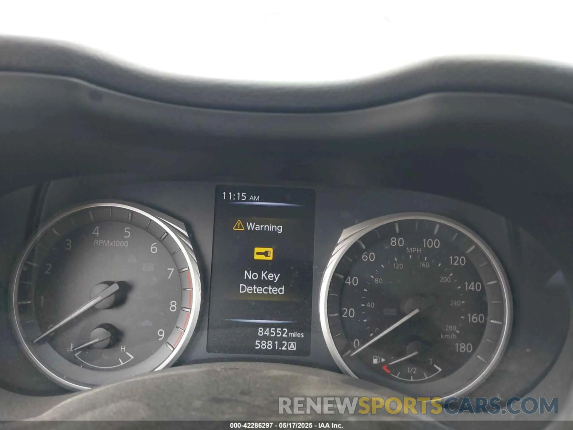 7 fotografías del automóvil dañado JN1FV7AR0KM800068 INFINITI Q50 2019