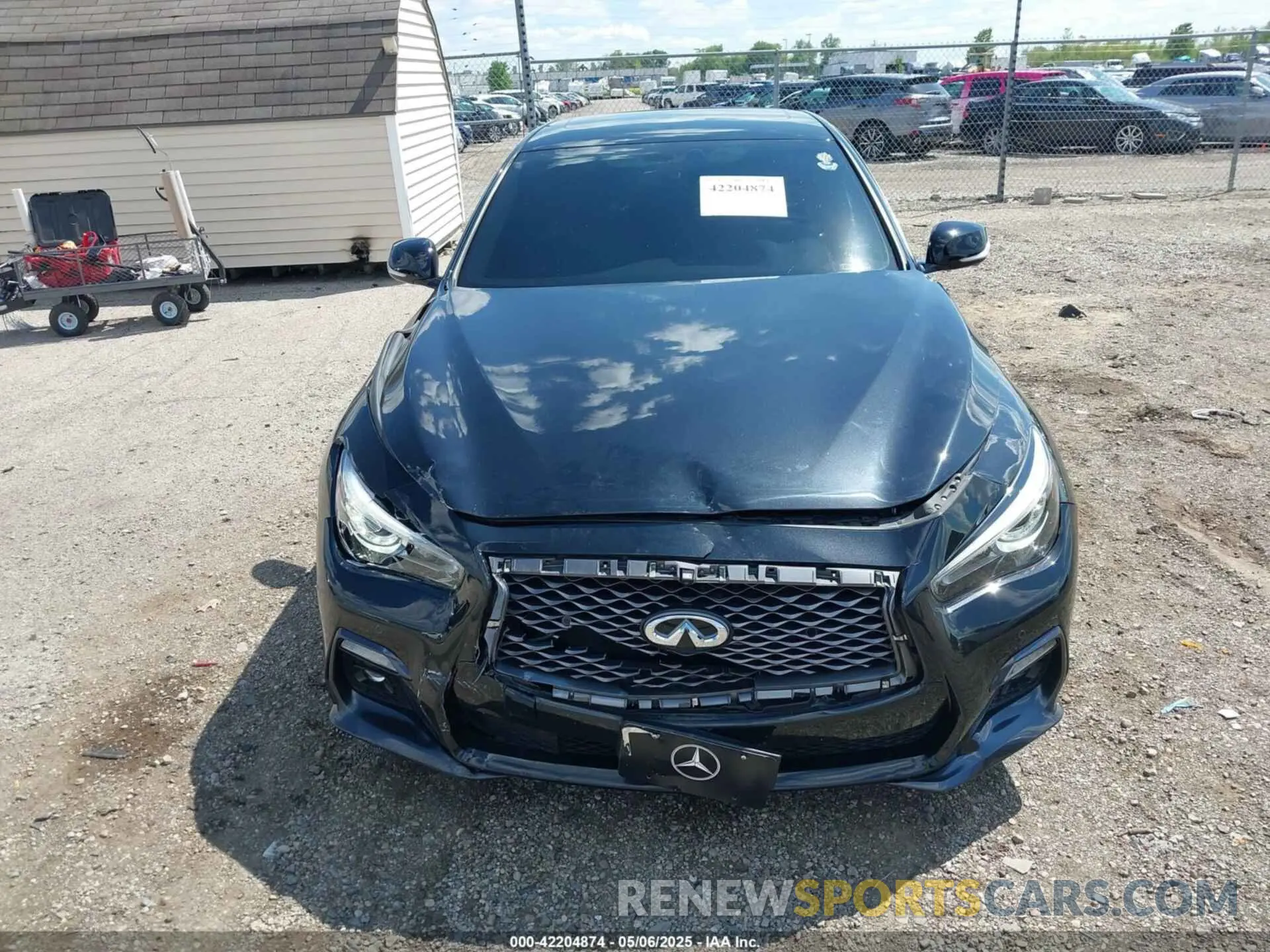 12 fotografías del automóvil dañado JN1FV7AR0KM830168 INFINITI Q50 2019
