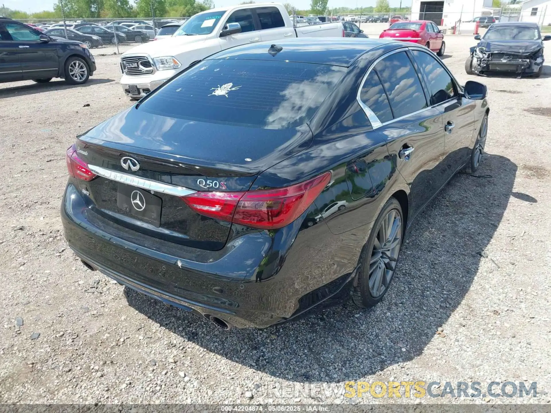 4 fotografías del automóvil dañado JN1FV7AR0KM830168 INFINITI Q50 2019