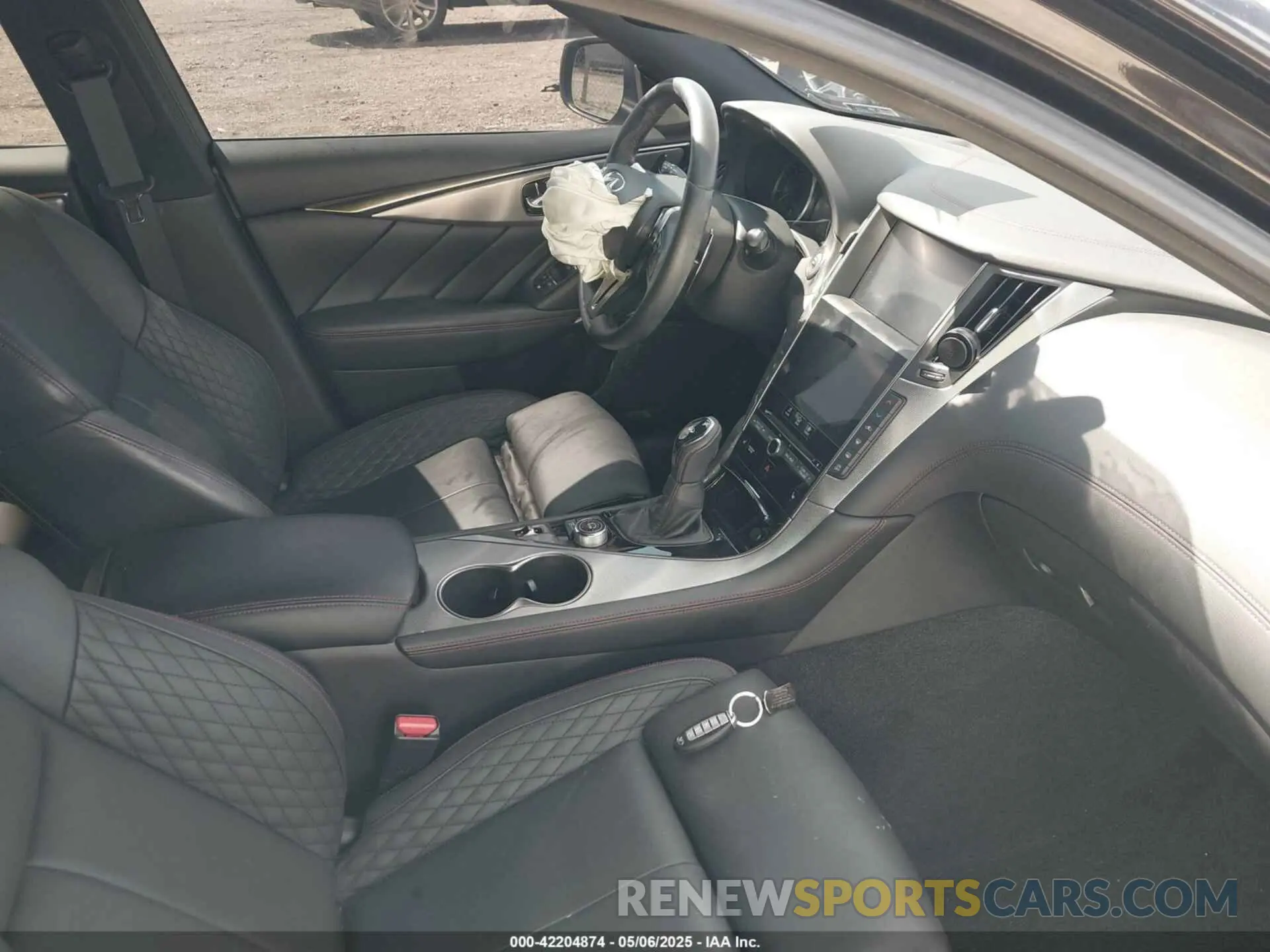 5 fotografías del automóvil dañado JN1FV7AR0KM830168 INFINITI Q50 2019