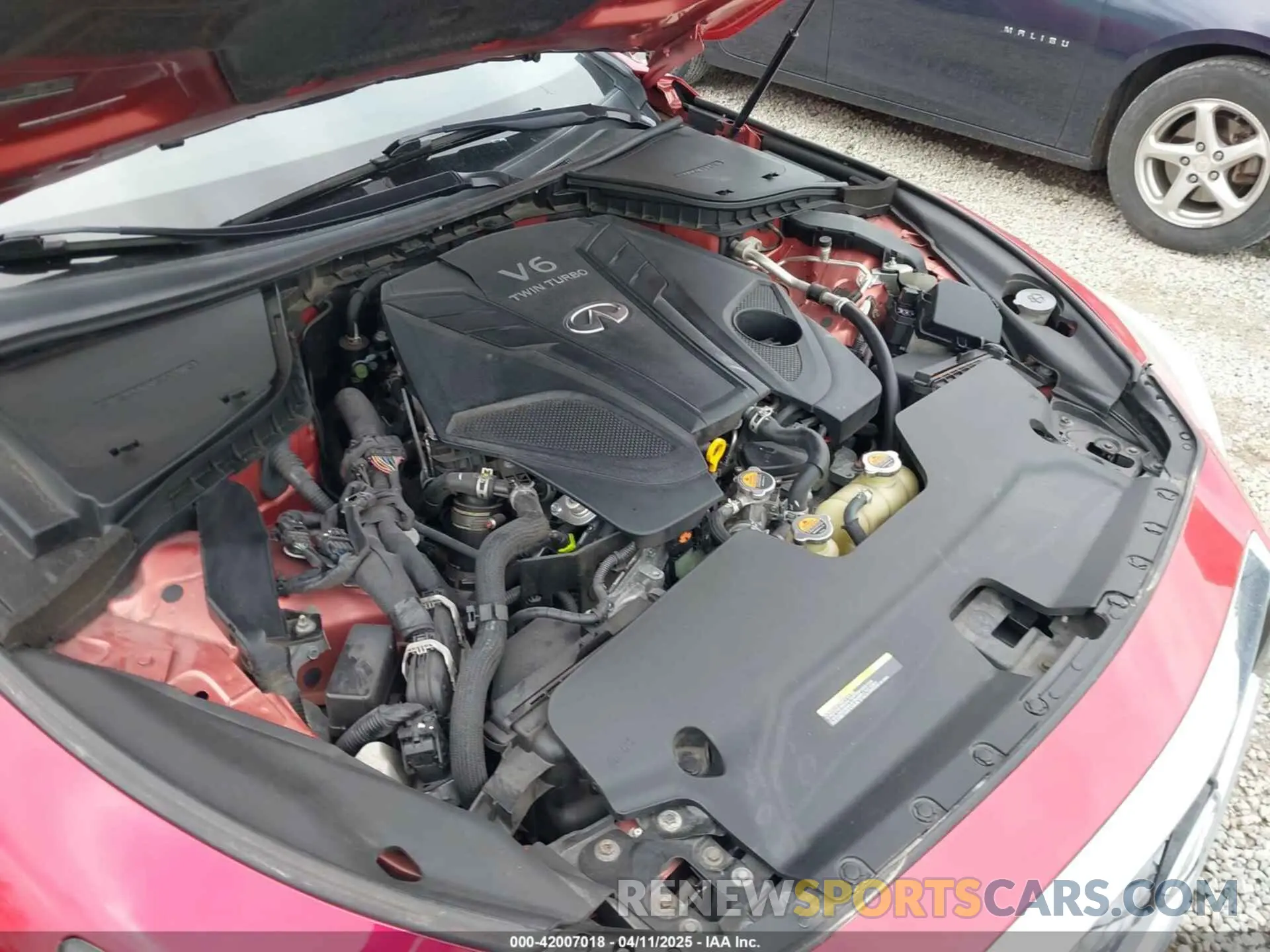 10 fotografías del automóvil dañado JN1FV7AR2KM800086 INFINITI Q50 2019