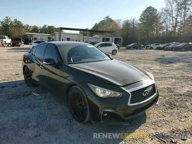 11 fotografías del automóvil dañado JN1FV7AR2KM830527 INFINITI Q50 2019