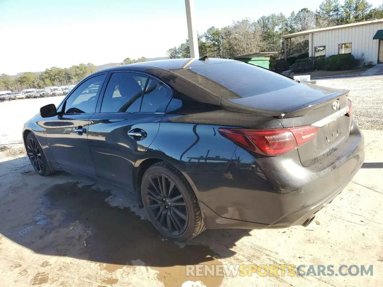 2 fotografías del automóvil dañado JN1FV7AR2KM830527 INFINITI Q50 2019
