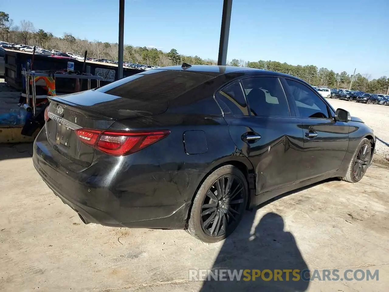 3 fotografías del automóvil dañado JN1FV7AR2KM830527 INFINITI Q50 2019