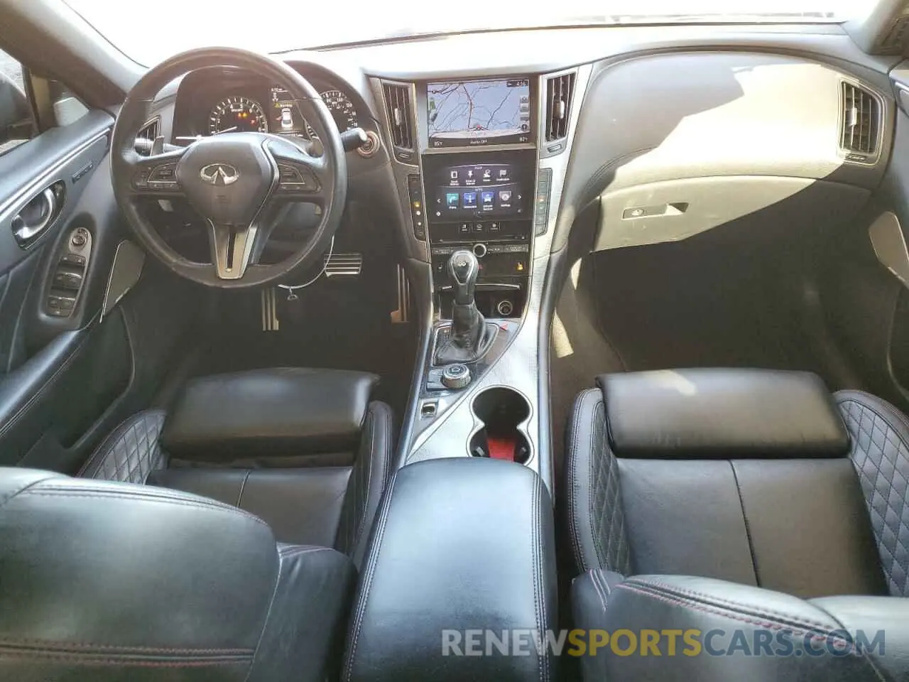 8 fotografías del automóvil dañado JN1FV7AR2KM830527 INFINITI Q50 2019
