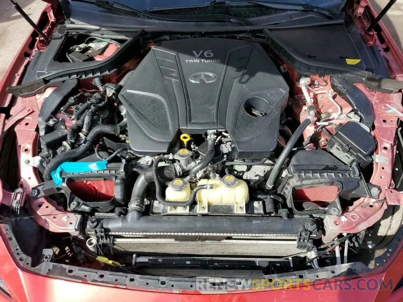 11 fotografías del automóvil dañado JN1FV7AR4KM800011 INFINITI Q50 2019