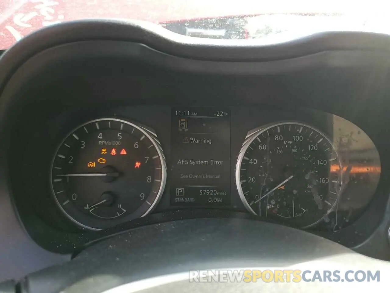 9 fotografías del automóvil dañado JN1FV7AR4KM800011 INFINITI Q50 2019