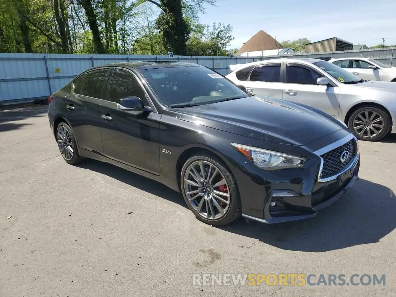4 fotografías del automóvil dañado JN1FV7AR4KM800168 INFINITI Q50 2019