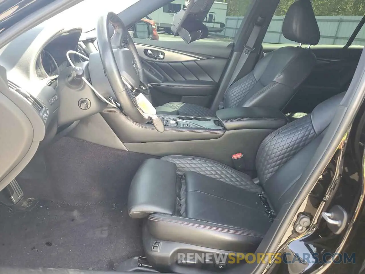 7 fotografías del automóvil dañado JN1FV7AR4KM800168 INFINITI Q50 2019