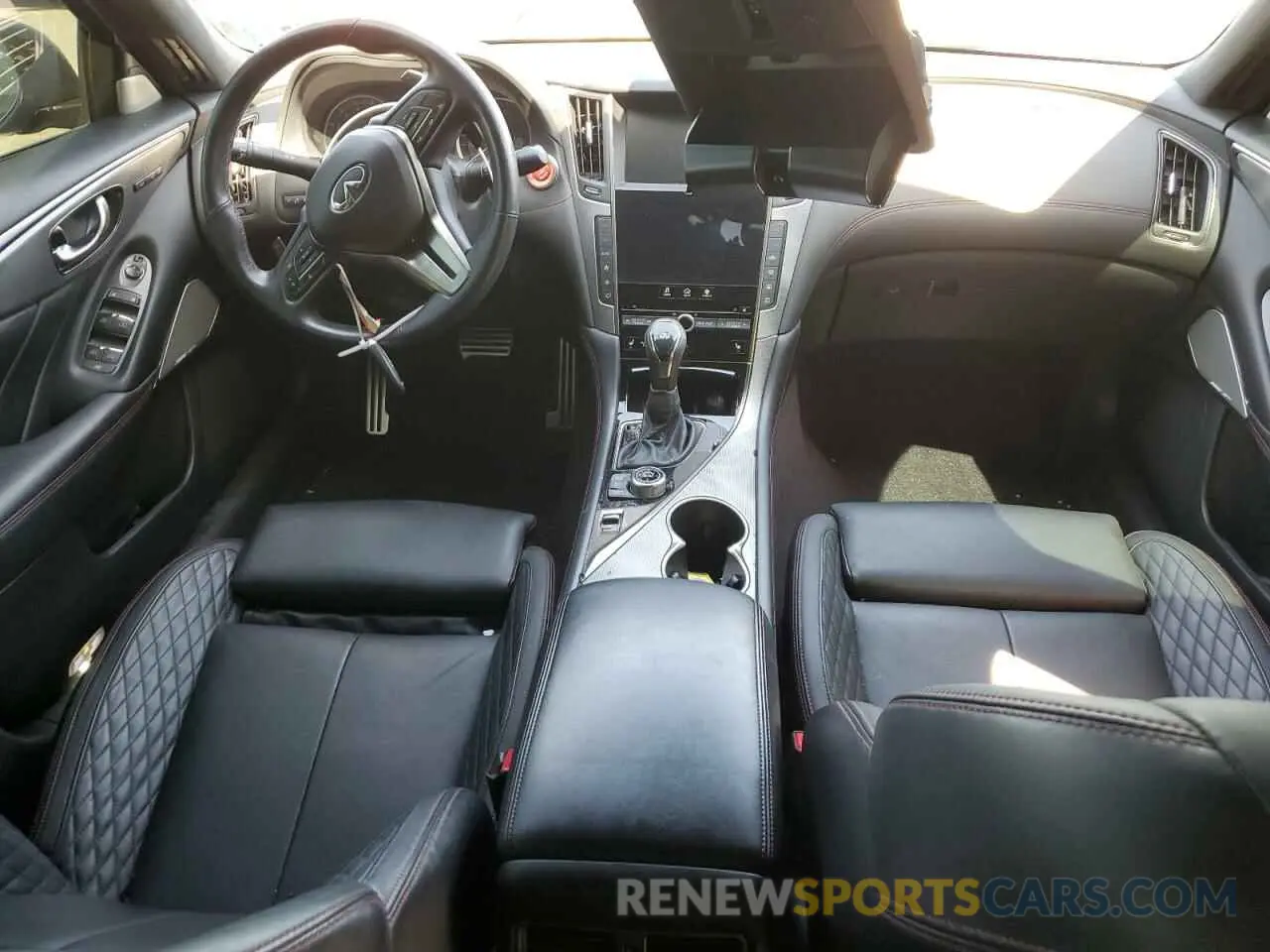 8 fotografías del automóvil dañado JN1FV7AR4KM800168 INFINITI Q50 2019