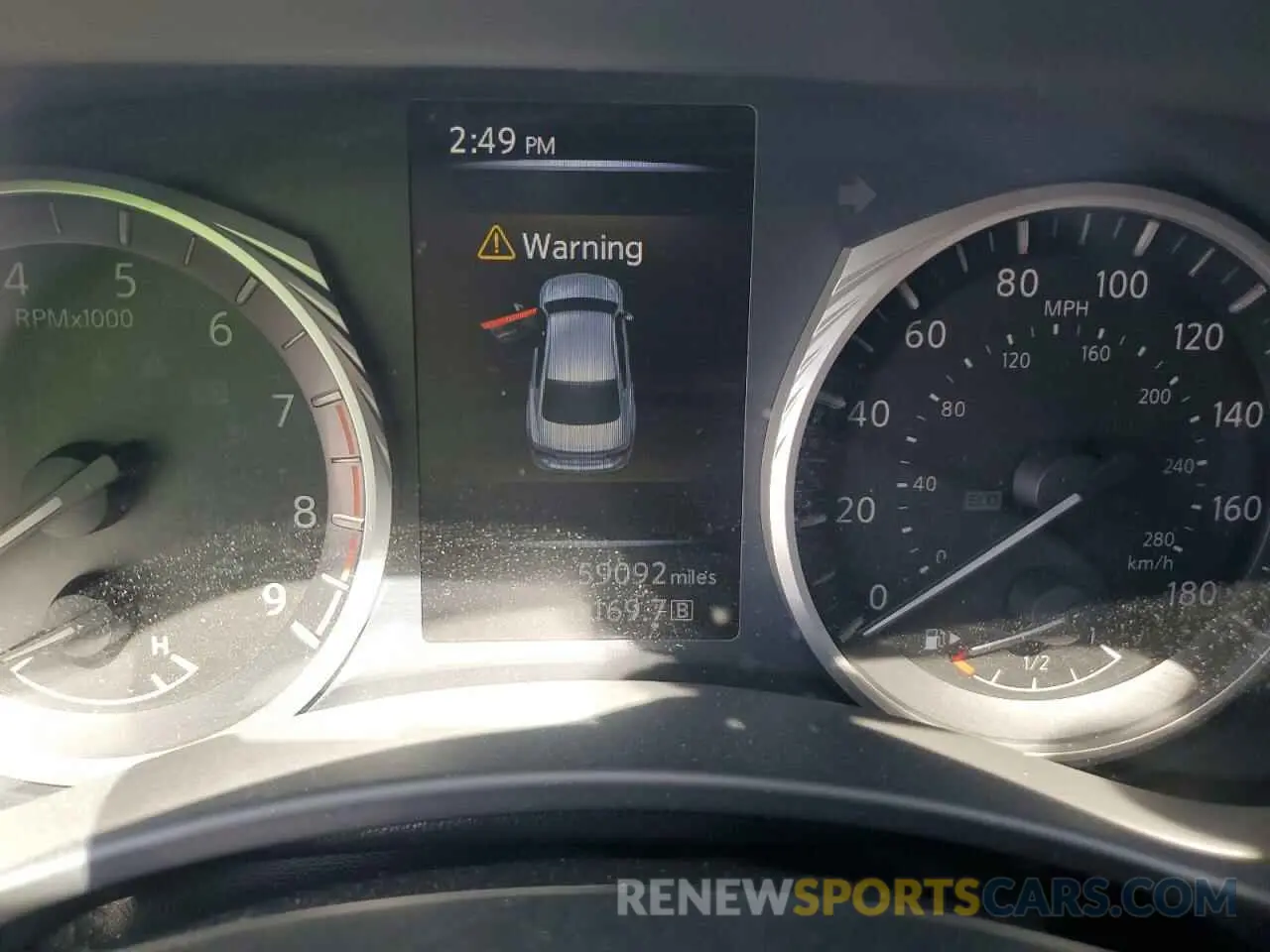 9 fotografías del automóvil dañado JN1FV7AR4KM800168 INFINITI Q50 2019