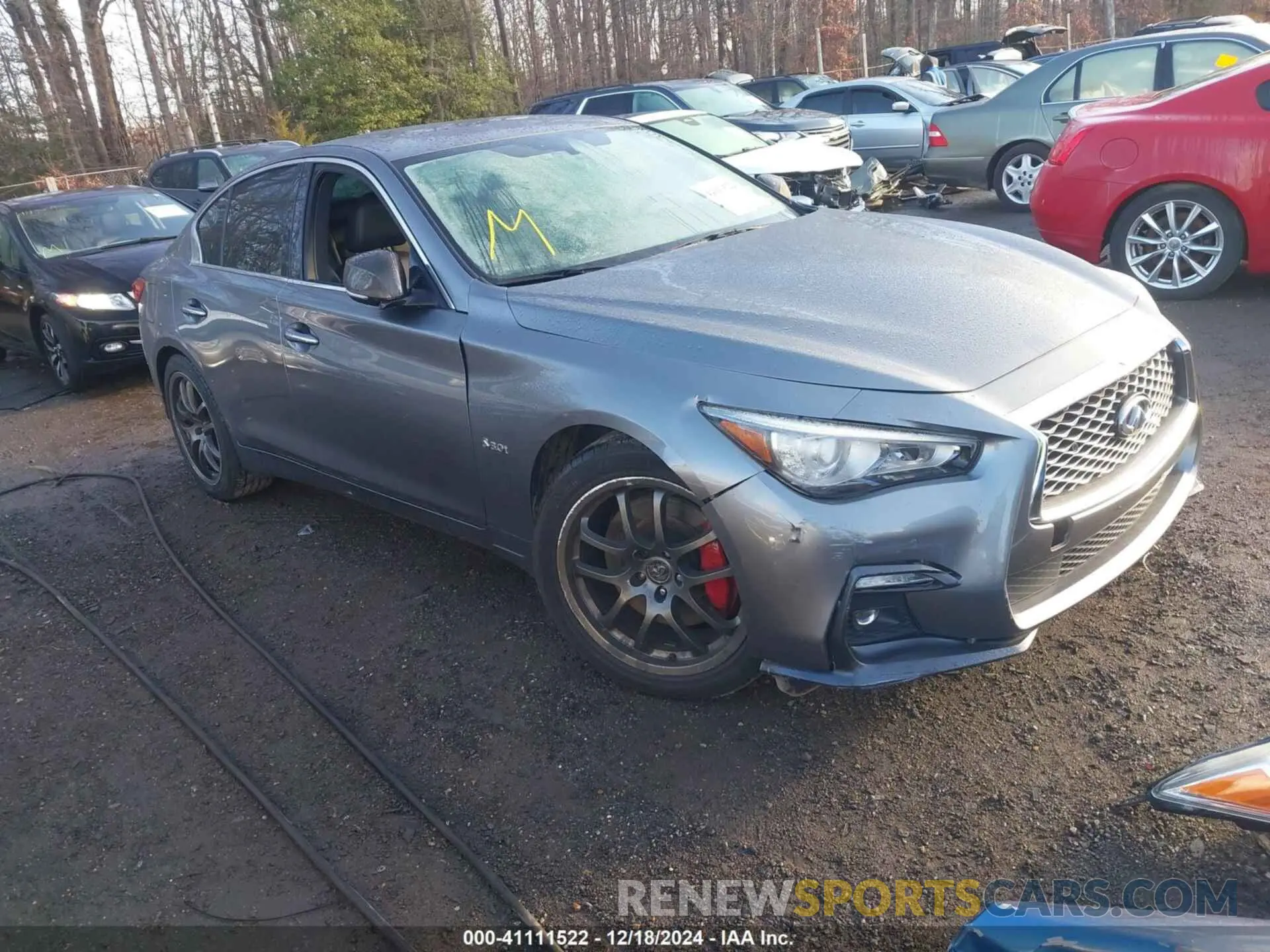 1 fotografías del automóvil dañado JN1FV7AR4KM800669 INFINITI Q50 2019