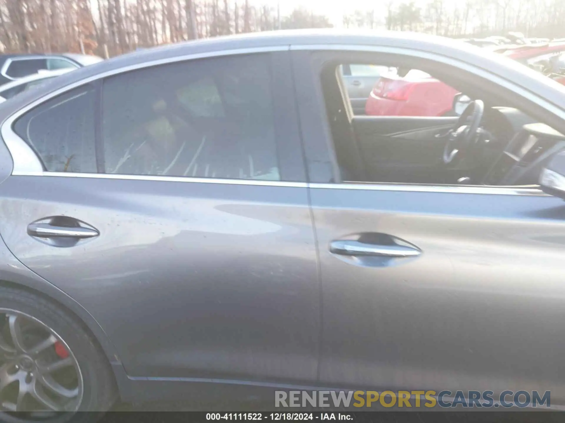 12 fotografías del automóvil dañado JN1FV7AR4KM800669 INFINITI Q50 2019