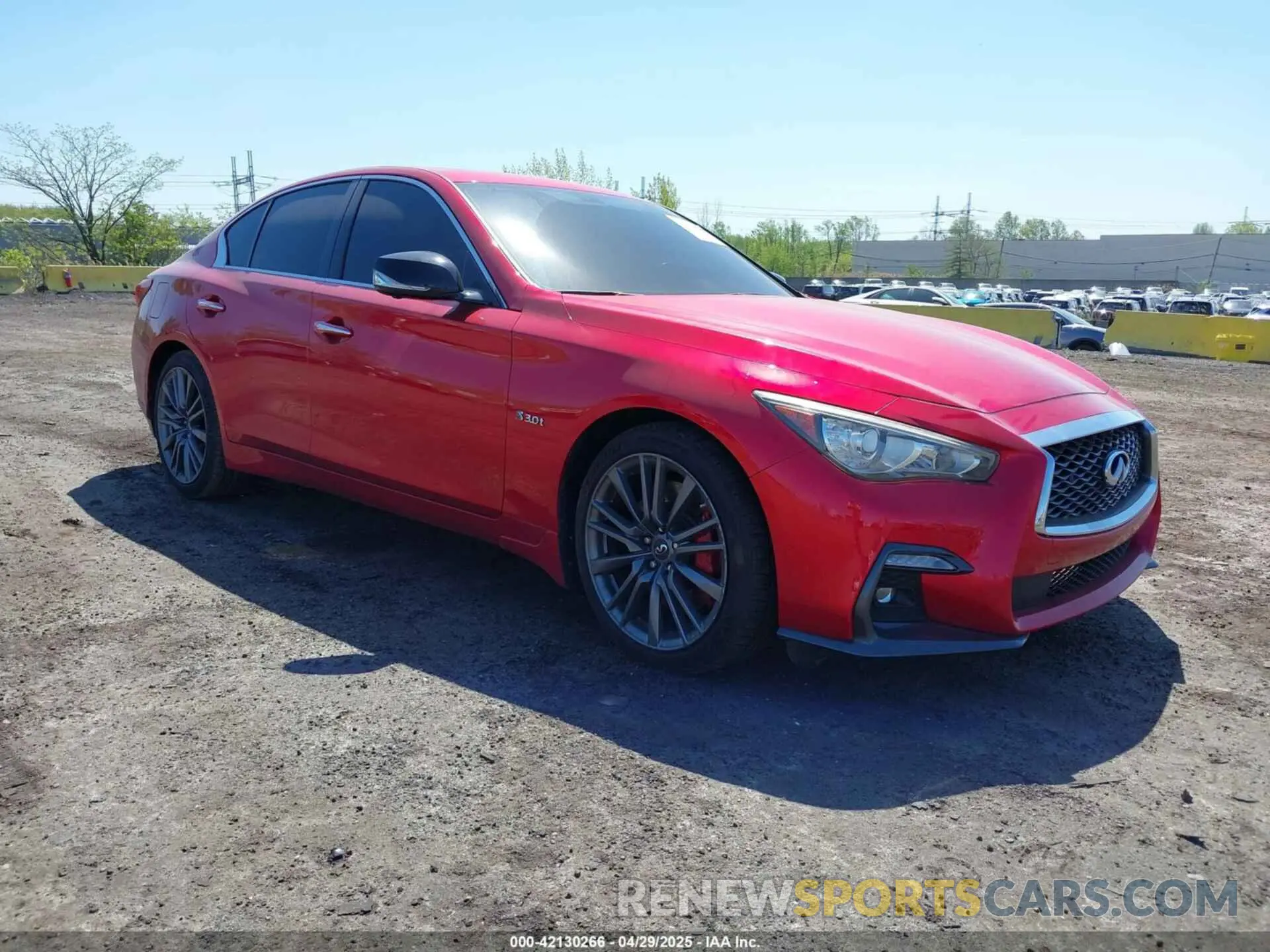 1 fotografías del automóvil dañado JN1FV7AR4KM800929 INFINITI Q50 2019