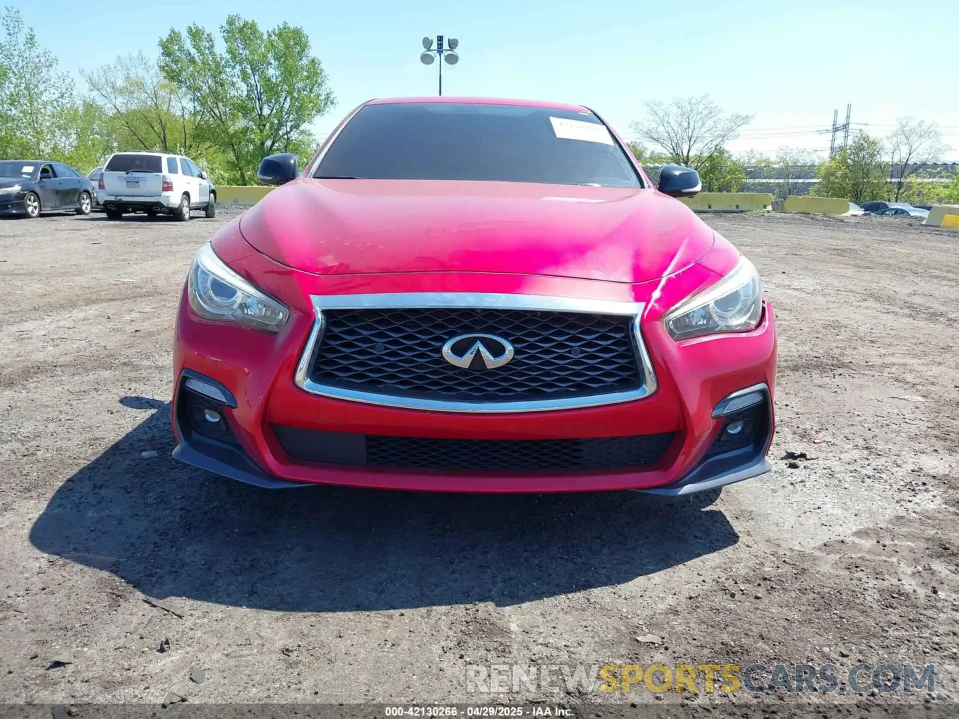 12 fotografías del automóvil dañado JN1FV7AR4KM800929 INFINITI Q50 2019