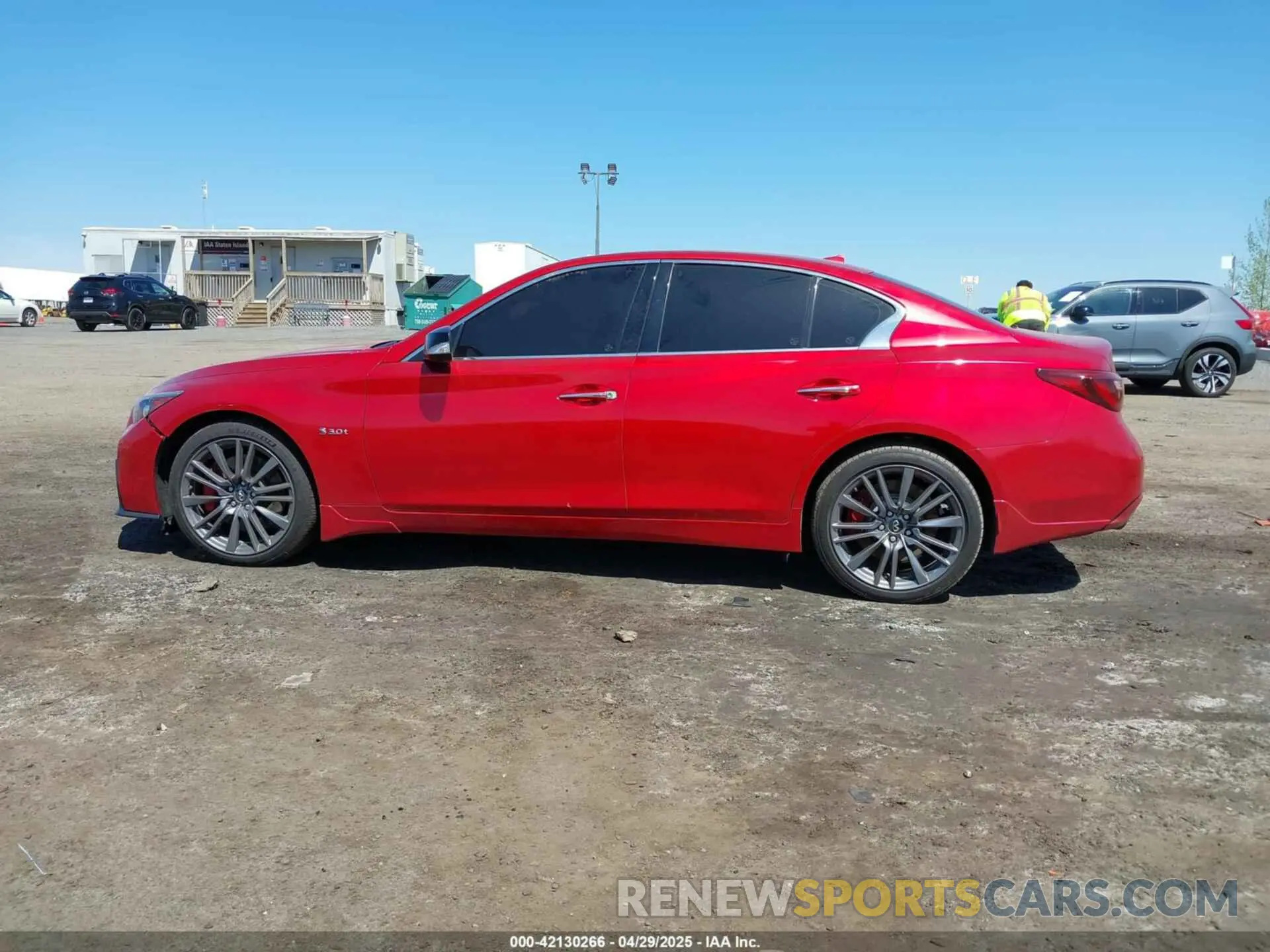 14 fotografías del automóvil dañado JN1FV7AR4KM800929 INFINITI Q50 2019