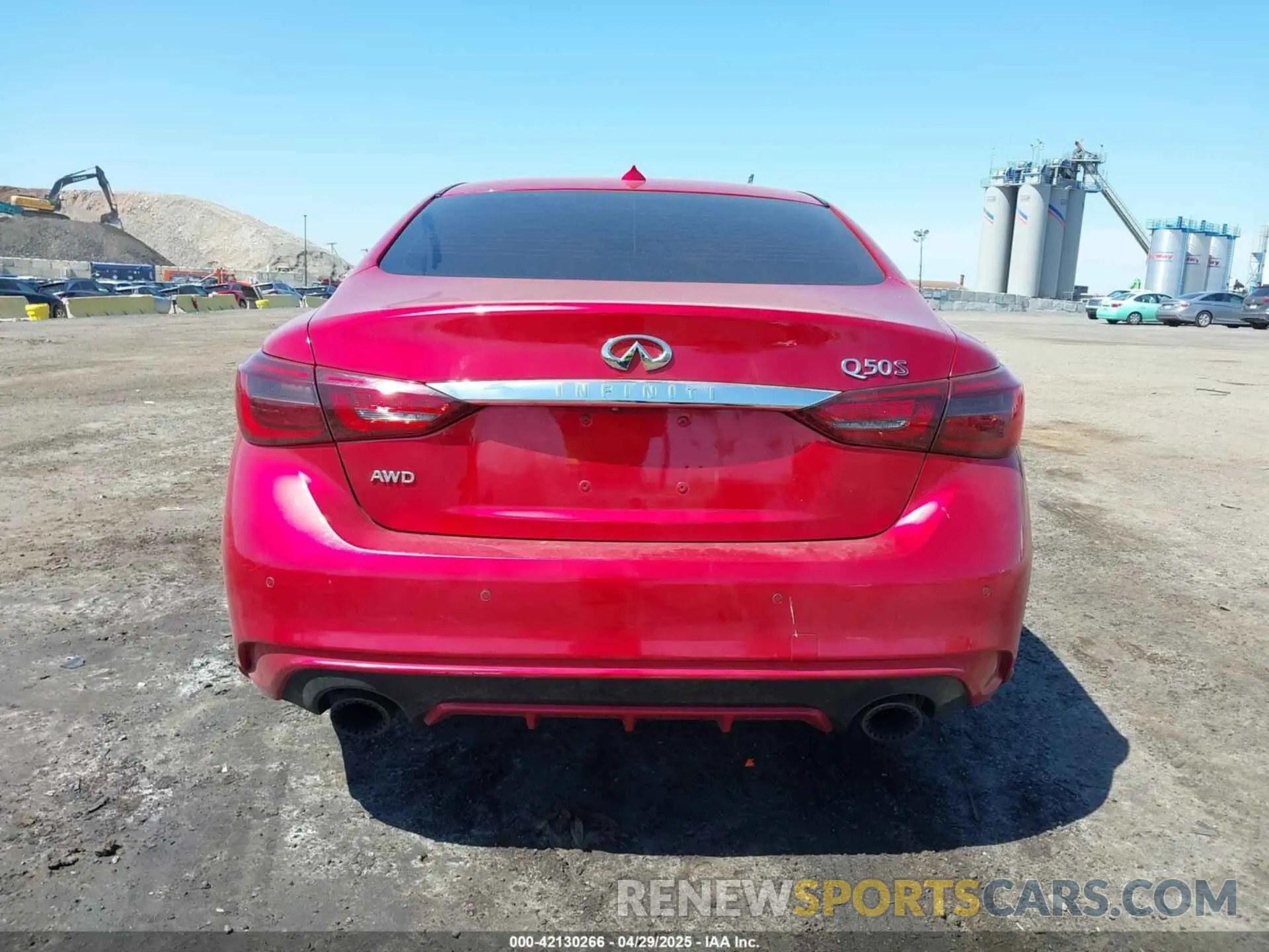16 fotografías del automóvil dañado JN1FV7AR4KM800929 INFINITI Q50 2019