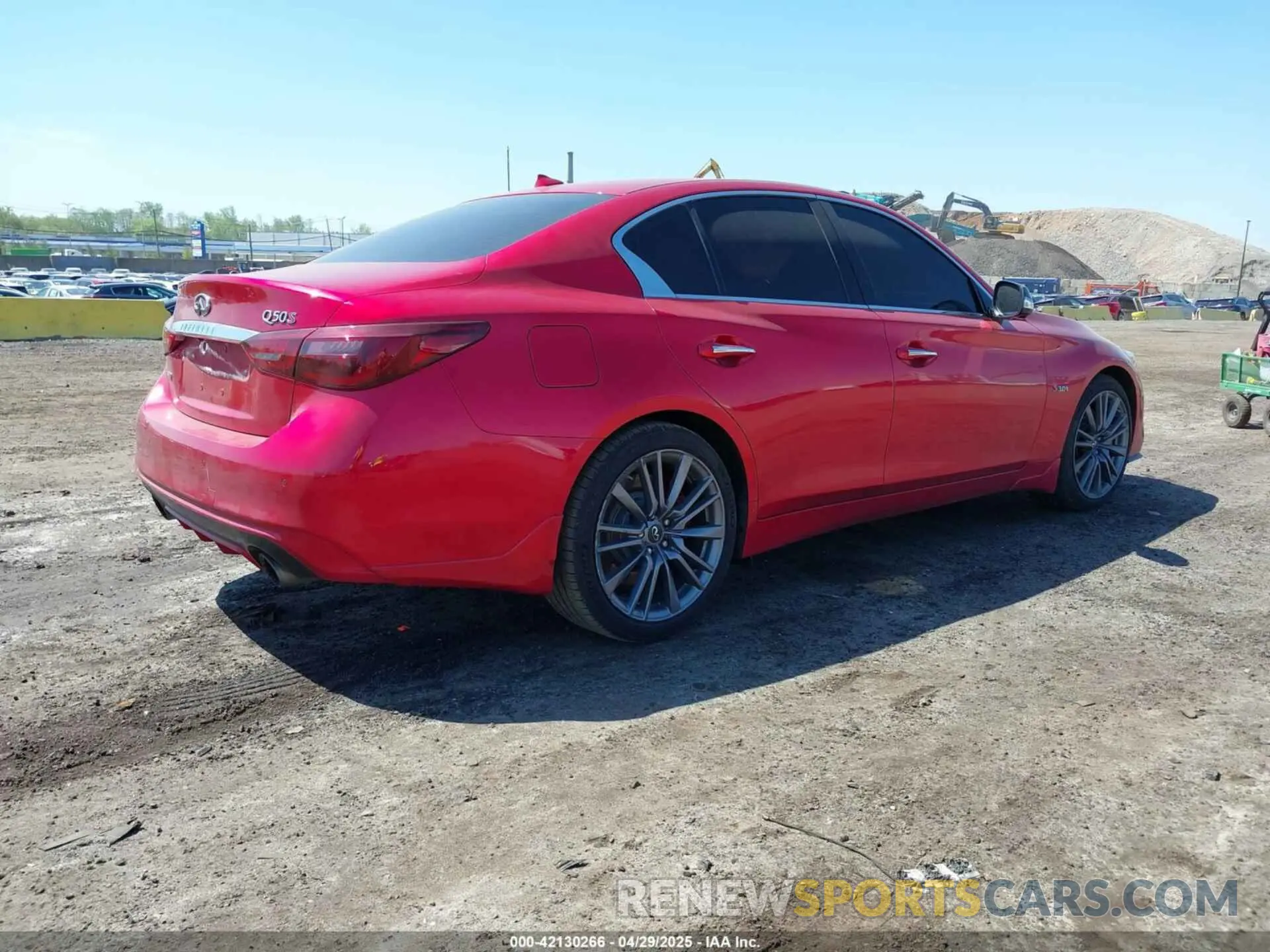 4 fotografías del automóvil dañado JN1FV7AR4KM800929 INFINITI Q50 2019