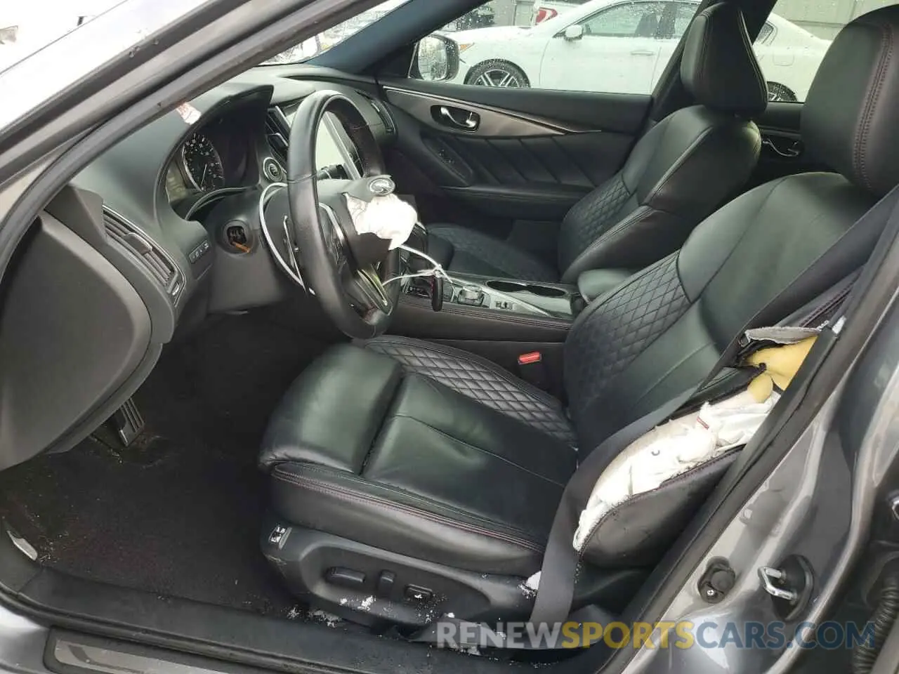 7 fotografías del automóvil dañado JN1FV7AR5KM801104 INFINITI Q50 2019
