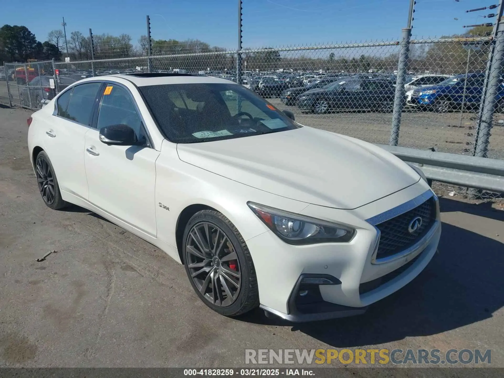 1 fotografías del automóvil dañado JN1FV7AR6KM800091 INFINITI Q50 2019