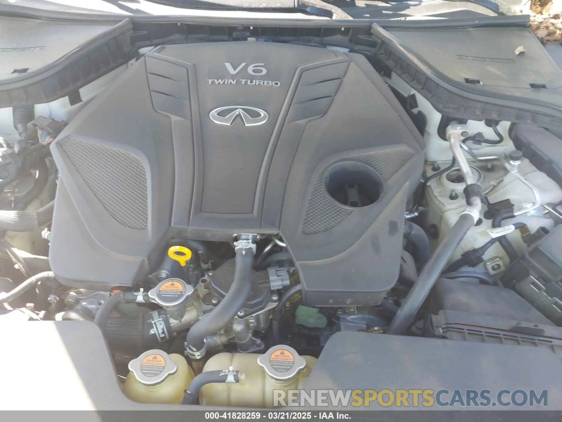 10 fotografías del automóvil dañado JN1FV7AR6KM800091 INFINITI Q50 2019