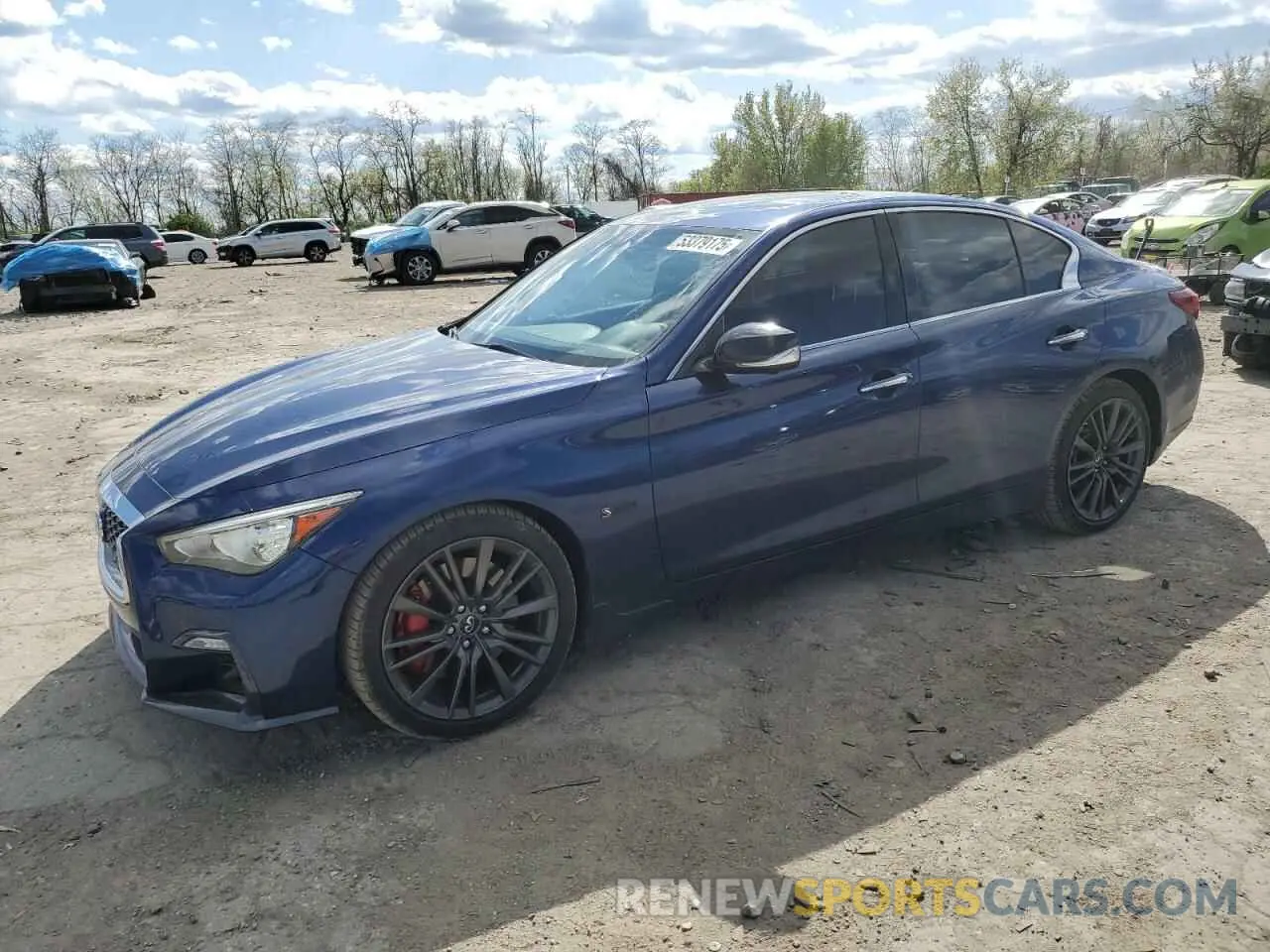 1 fotografías del automóvil dañado JN1FV7AR8KM800352 INFINITI Q50 2019