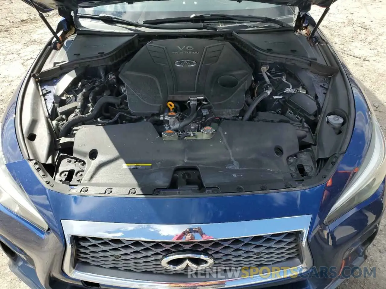 11 fotografías del automóvil dañado JN1FV7AR8KM800352 INFINITI Q50 2019