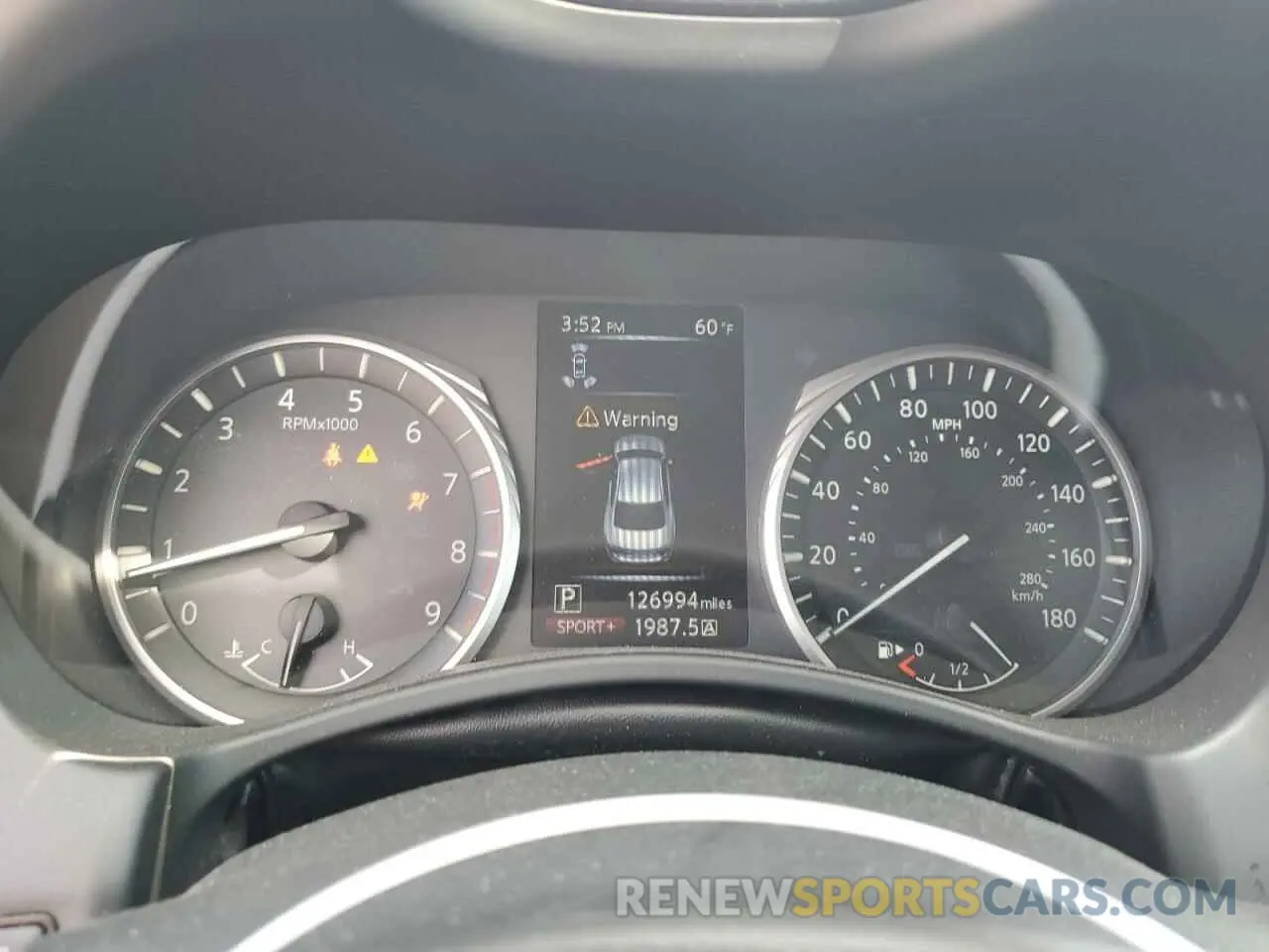 9 fotografías del automóvil dañado JN1FV7AR8KM800352 INFINITI Q50 2019