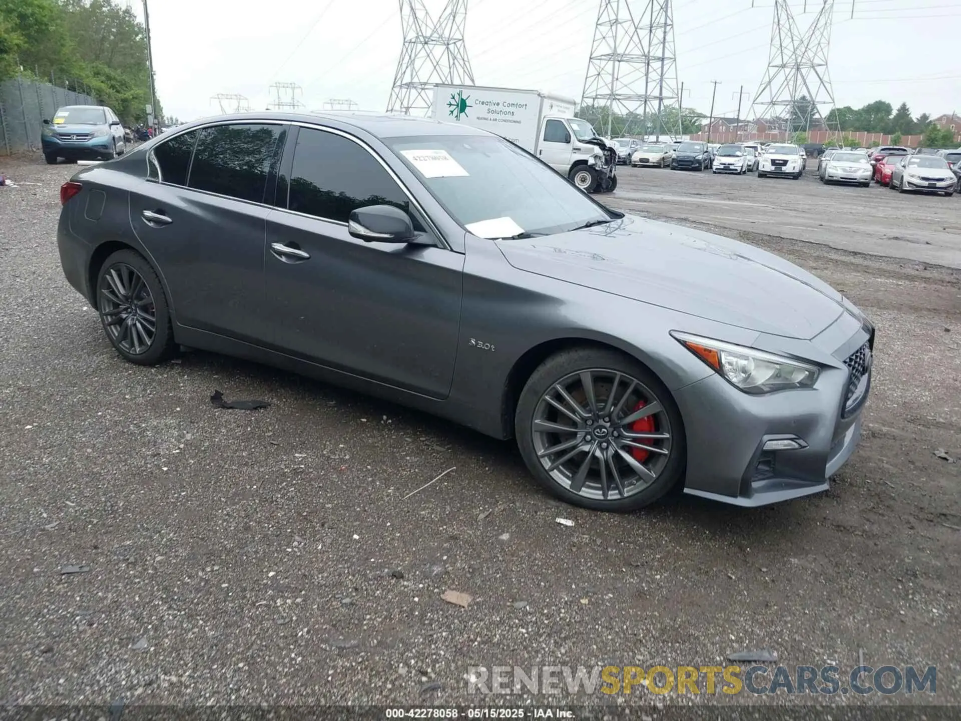 1 fotografías del automóvil dañado JN1FV7AR9KM800828 INFINITI Q50 2019
