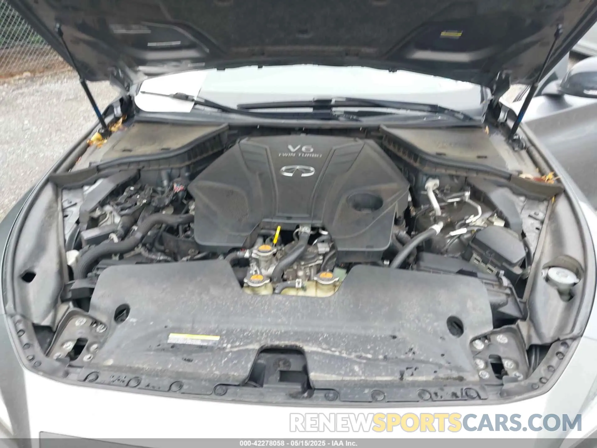 10 fotografías del automóvil dañado JN1FV7AR9KM800828 INFINITI Q50 2019