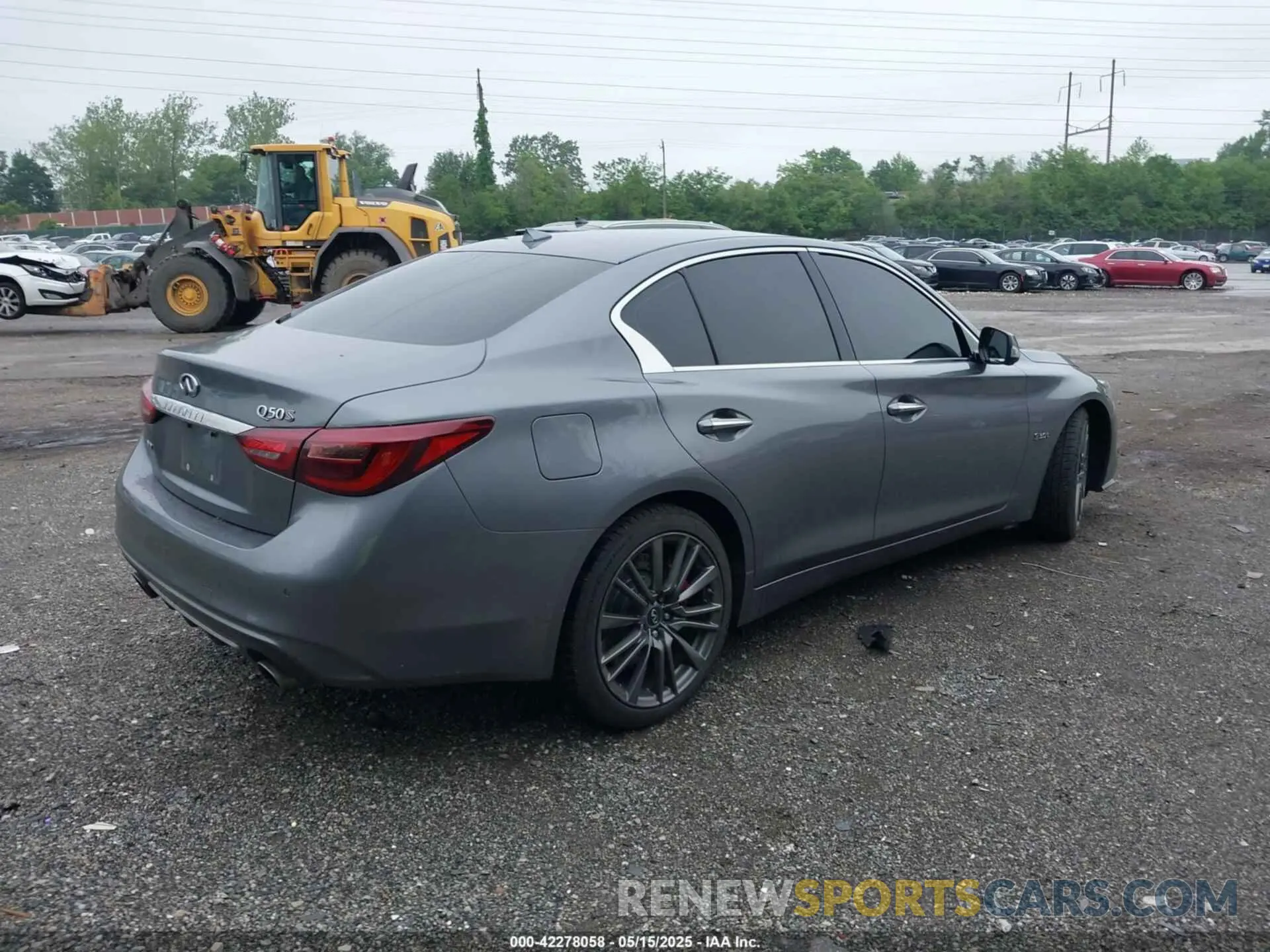 4 fotografías del automóvil dañado JN1FV7AR9KM800828 INFINITI Q50 2019