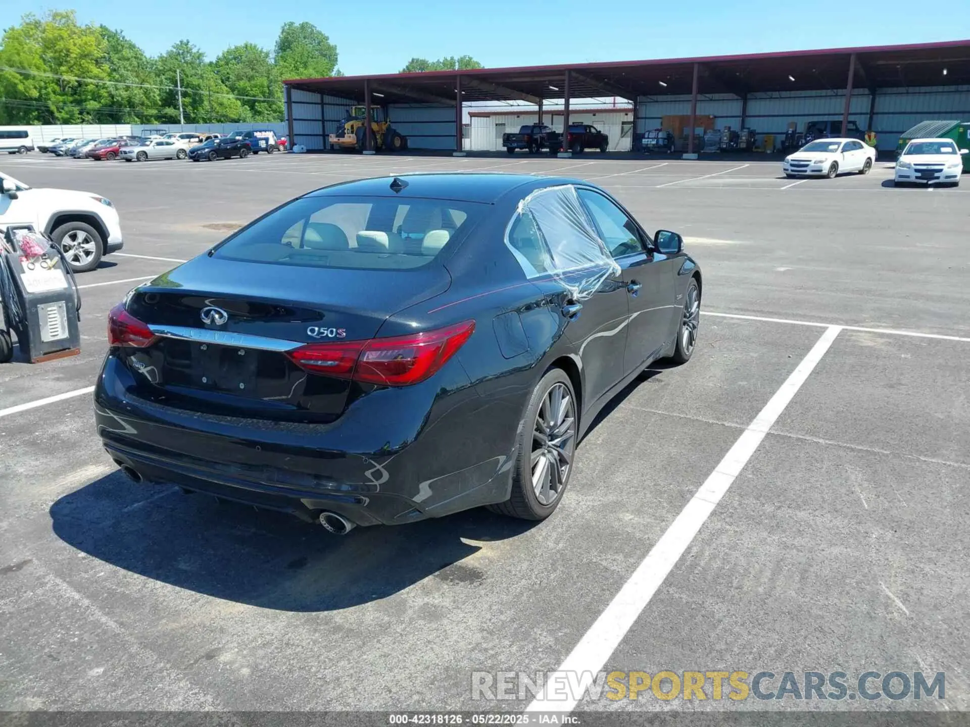 4 fotografías del automóvil dañado JN1FV7ARXKM830002 INFINITI Q50 2019