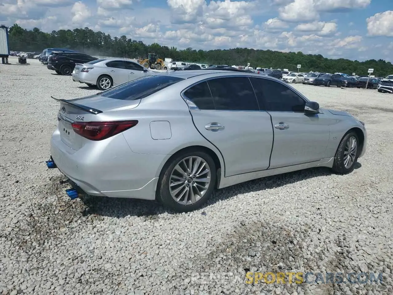 3 fotografías del automóvil dañado JN1EV7AP0LM200548 INFINITI Q50 2020