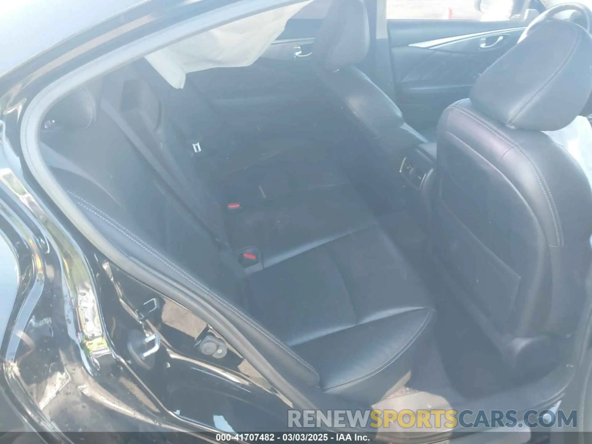 8 fotografías del automóvil dañado JN1EV7AP0LM201375 INFINITI Q50 2020