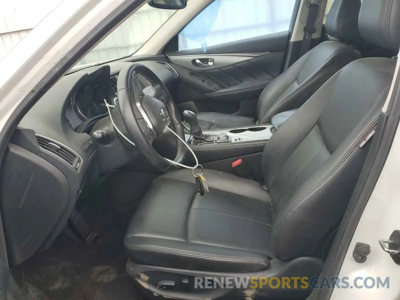 7 fotografías del automóvil dañado JN1EV7AP0LM206642 INFINITI Q50 2020
