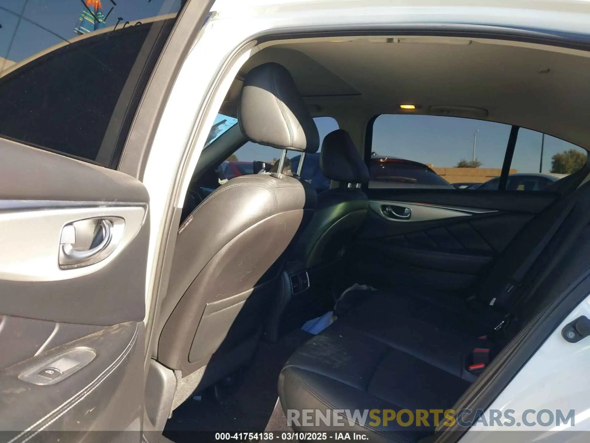 8 fotografías del automóvil dañado JN1EV7AP0LM207094 INFINITI Q50 2020