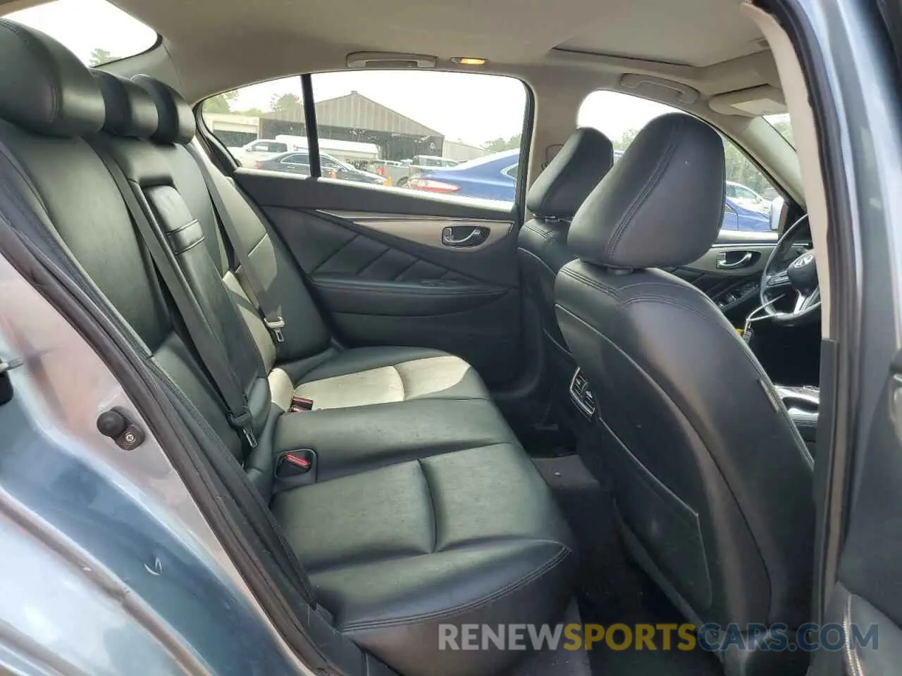 10 fotografías del automóvil dañado JN1EV7AP0LM207550 INFINITI Q50 2020