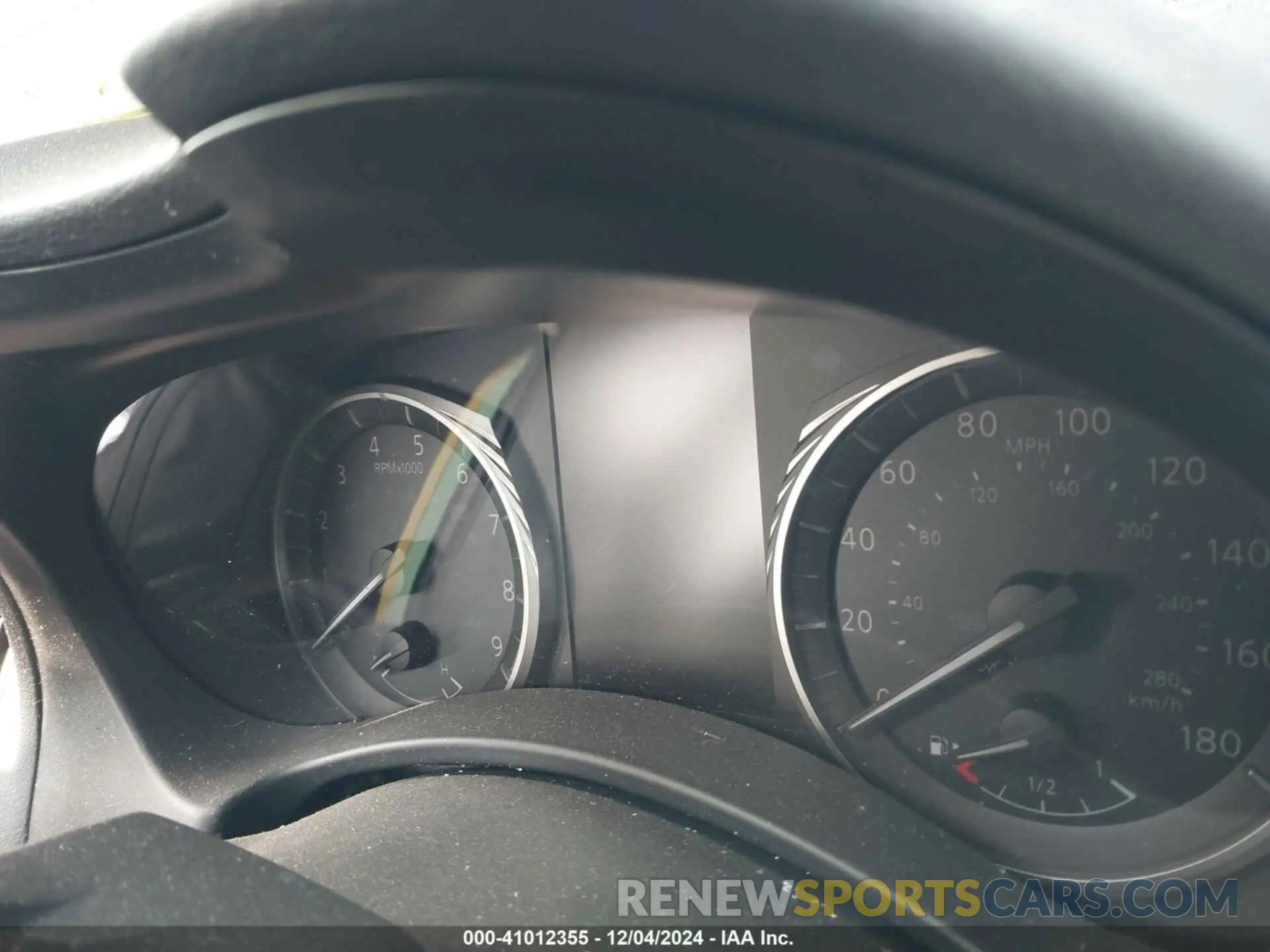 7 fotografías del automóvil dañado JN1EV7AP1LM200977 INFINITI Q50 2020