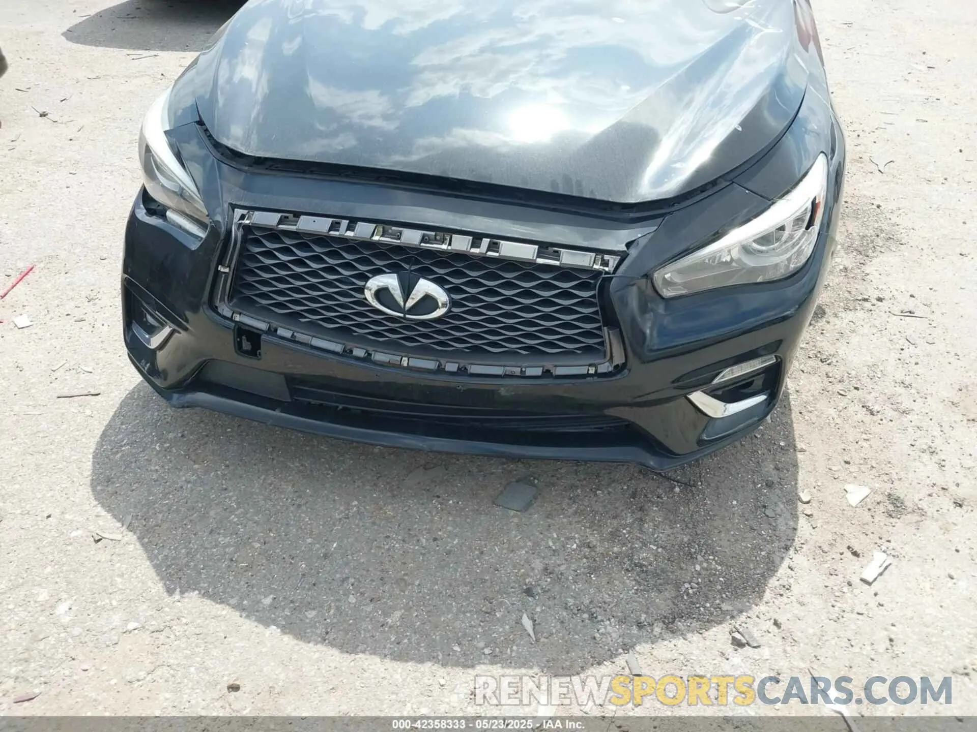 12 fotografías del automóvil dañado JN1EV7AP1LM201269 INFINITI Q50 2020