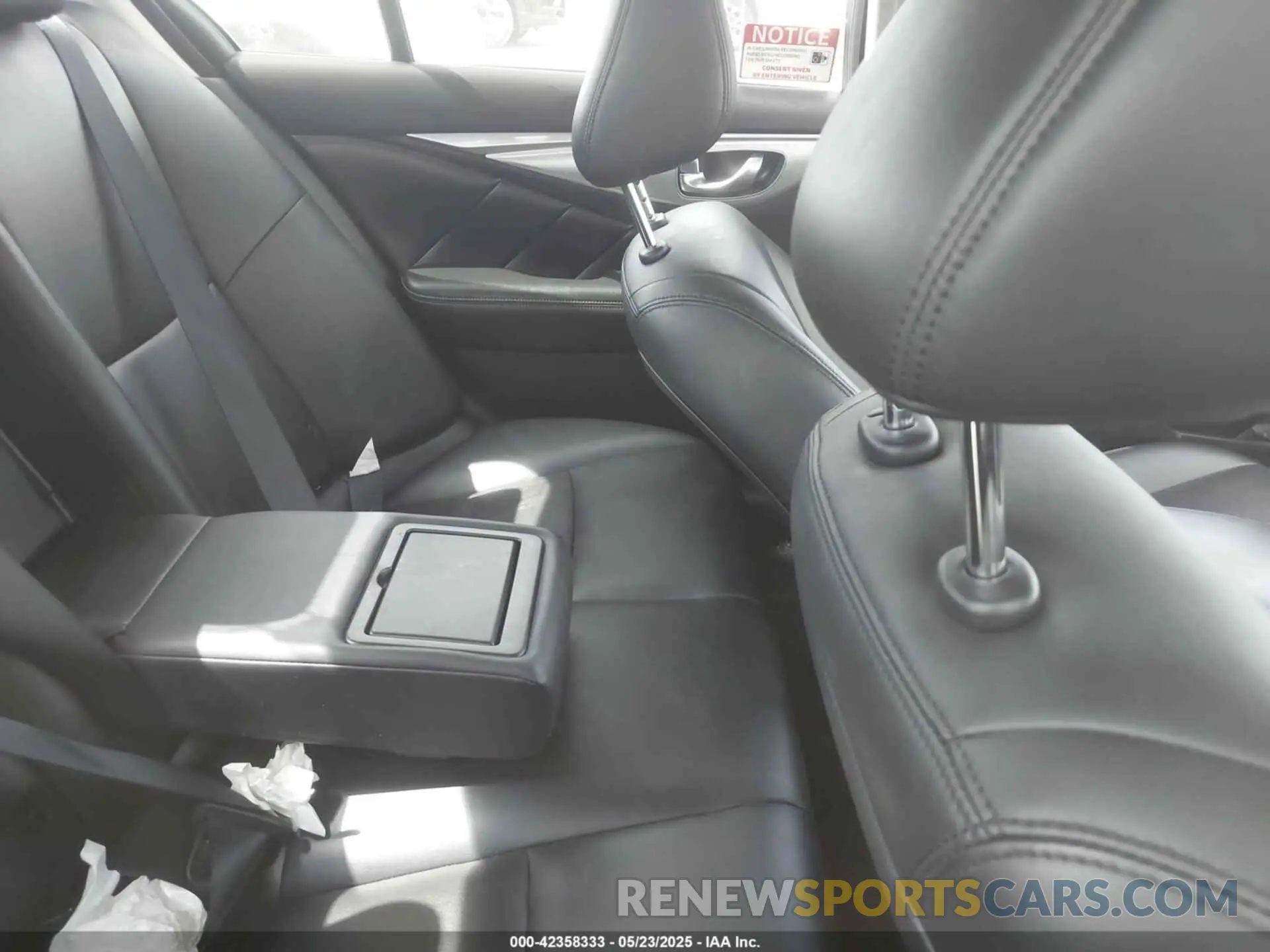 8 fotografías del automóvil dañado JN1EV7AP1LM201269 INFINITI Q50 2020