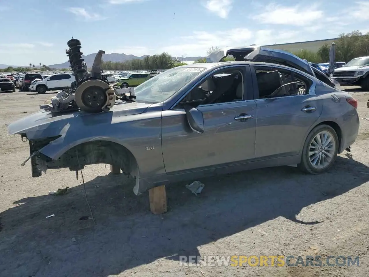 1 fotografías del automóvil dañado JN1EV7AP1LM208819 INFINITI Q50 2020