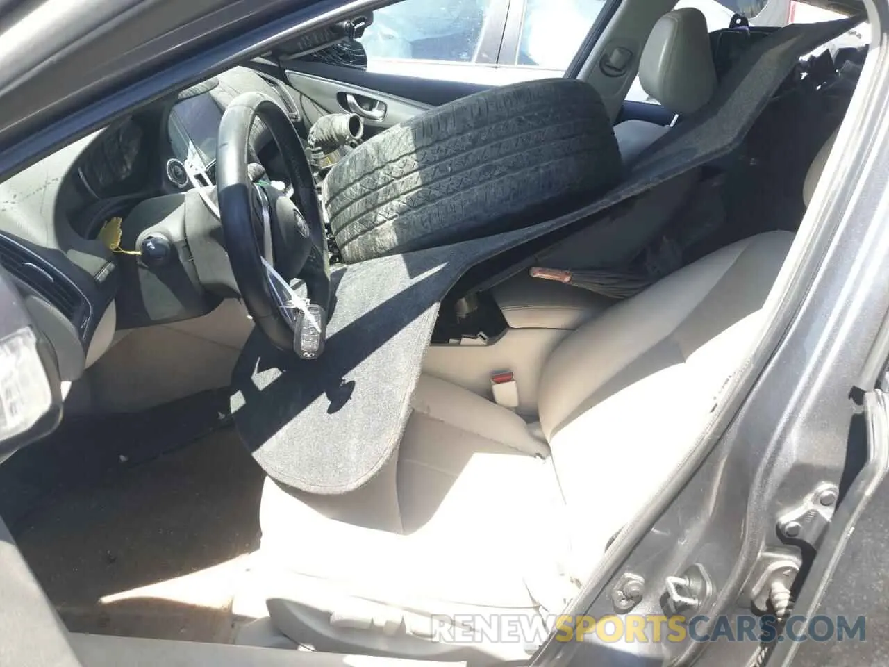 7 fotografías del automóvil dañado JN1EV7AP1LM208819 INFINITI Q50 2020