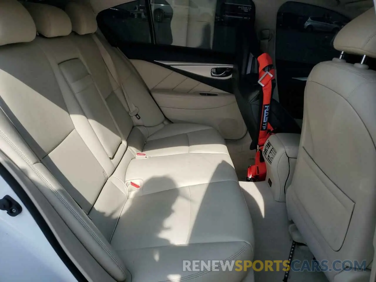 10 fotografías del automóvil dañado JN1EV7AP2LM206562 INFINITI Q50 2020