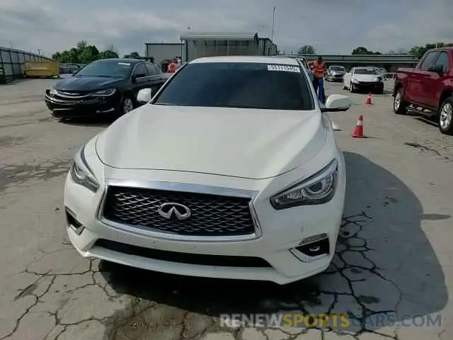 13 fotografías del automóvil dañado JN1EV7AP2LM206562 INFINITI Q50 2020