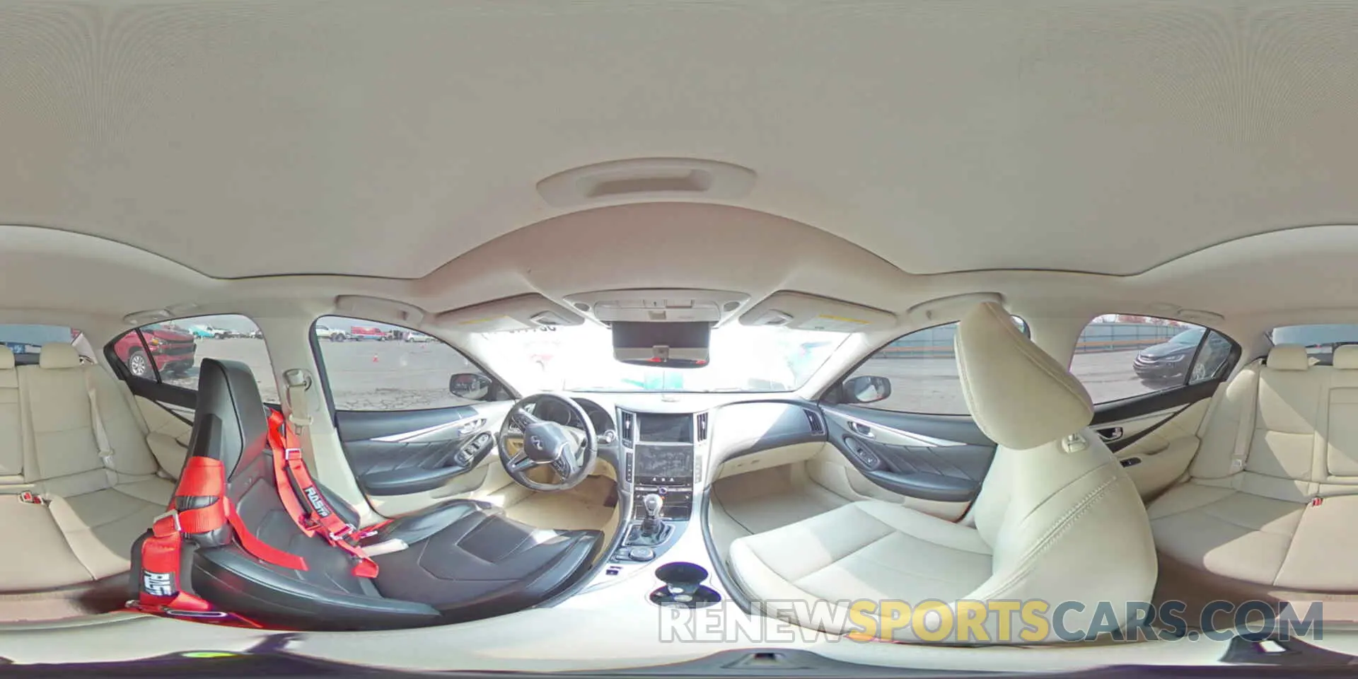 14 fotografías del automóvil dañado JN1EV7AP2LM206562 INFINITI Q50 2020