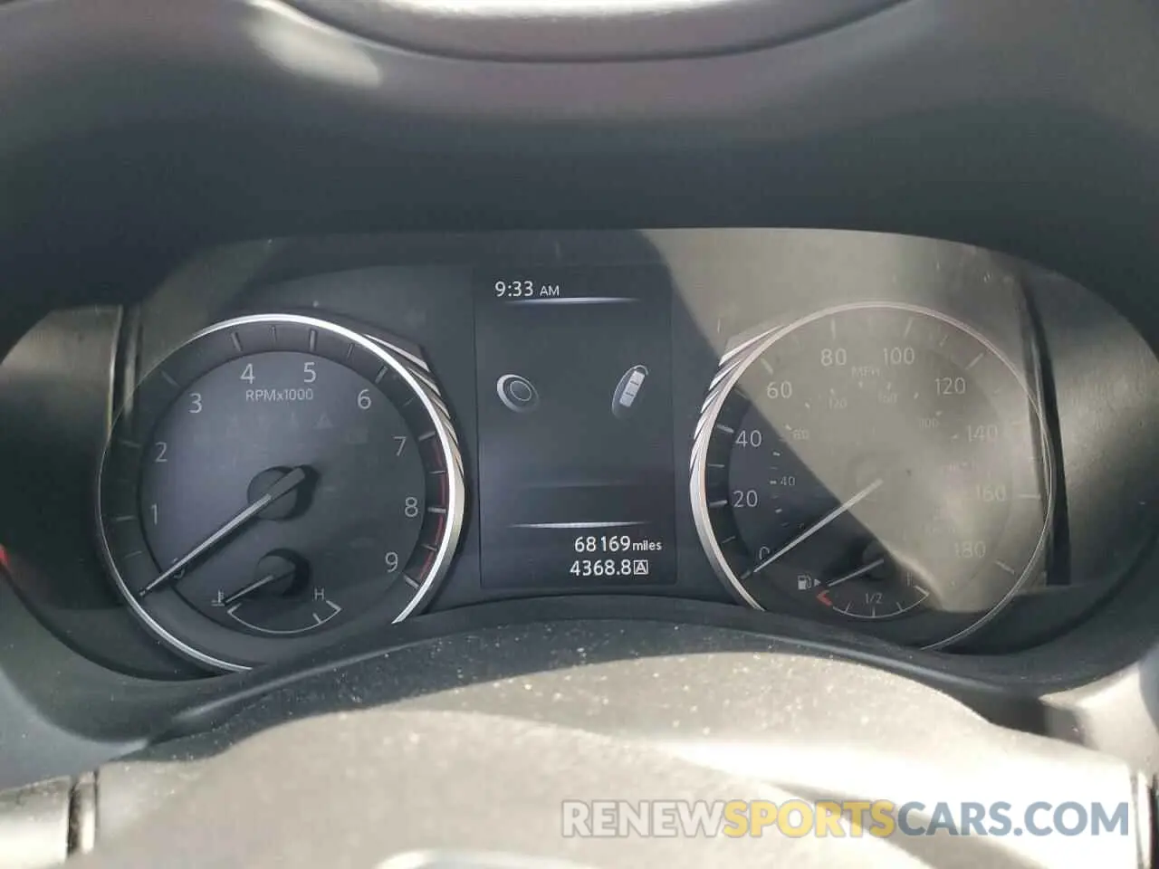 9 fotografías del automóvil dañado JN1EV7AP2LM206562 INFINITI Q50 2020