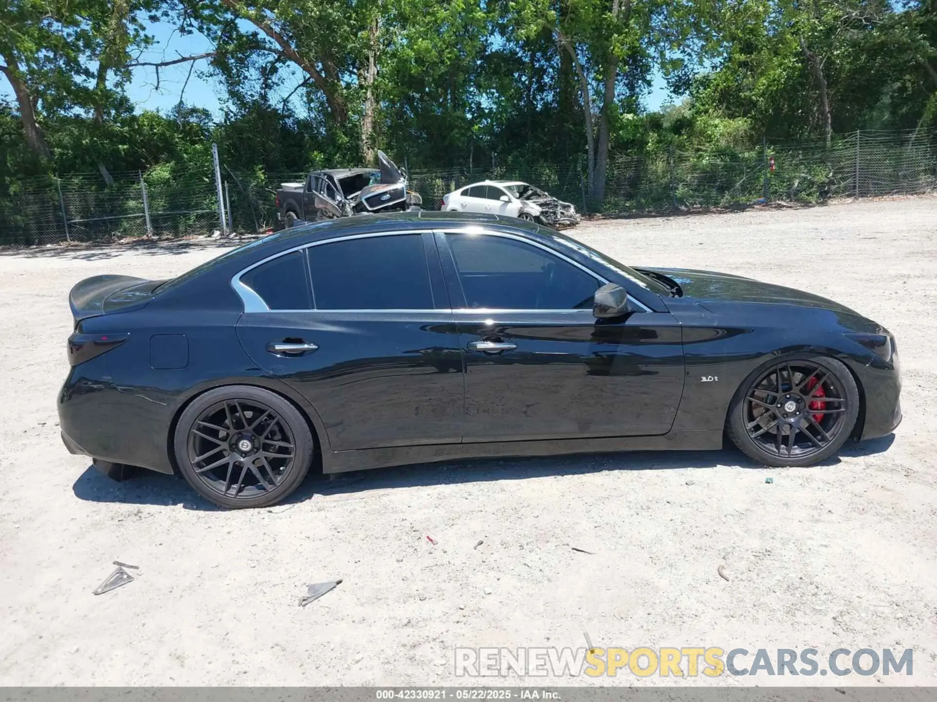 13 fotografías del automóvil dañado JN1EV7AP3LM201953 INFINITI Q50 2020
