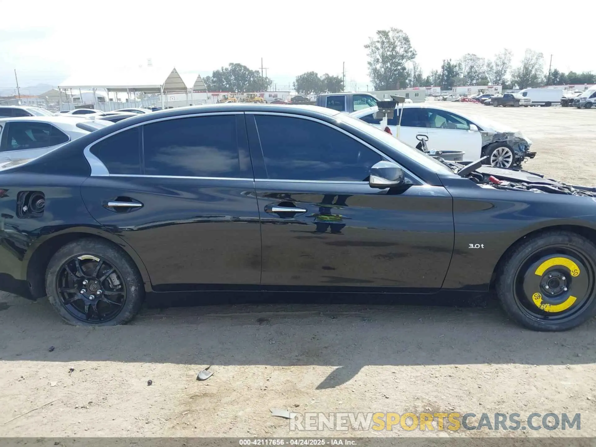 12 fotografías del automóvil dañado JN1EV7AP3LM203377 INFINITI Q50 2020