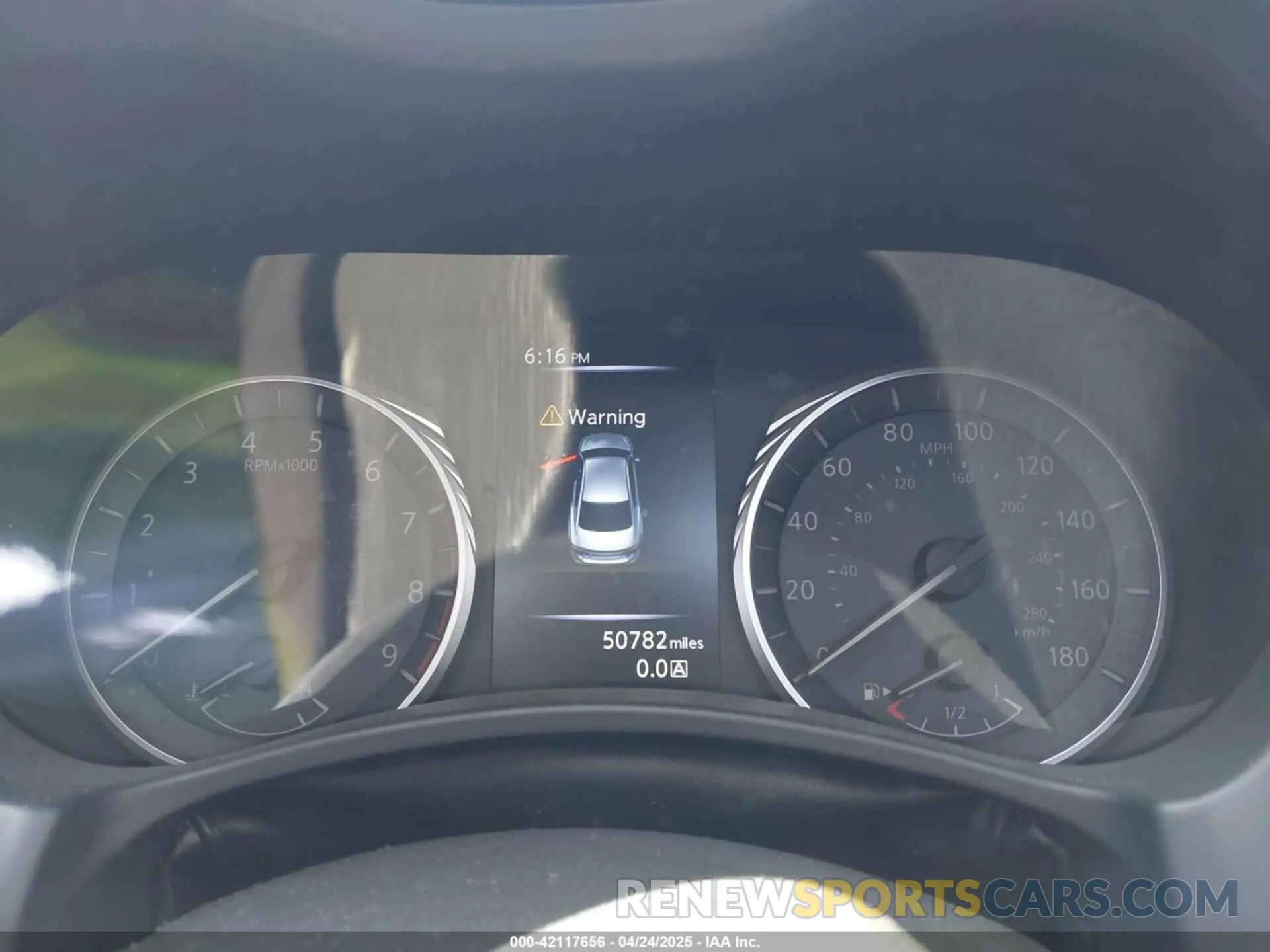 7 fotografías del automóvil dañado JN1EV7AP3LM203377 INFINITI Q50 2020